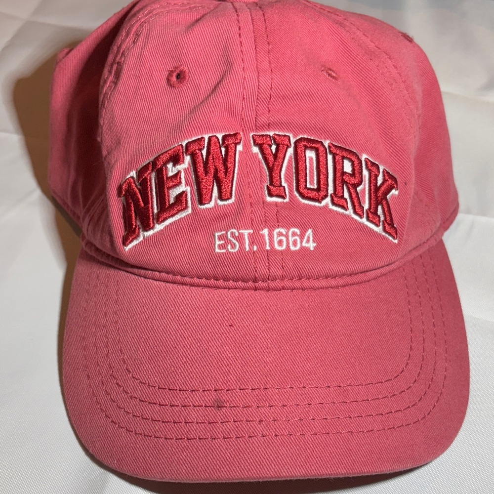New York Baseball Cap Rose NWT